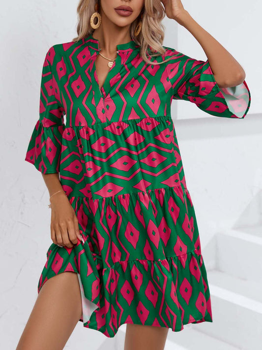Abito estivo boho con scollo a V di Valentina Lo Bello