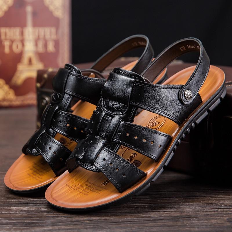 Classic Comfort Valentina Lo Bello Men's Cowhide Sandals