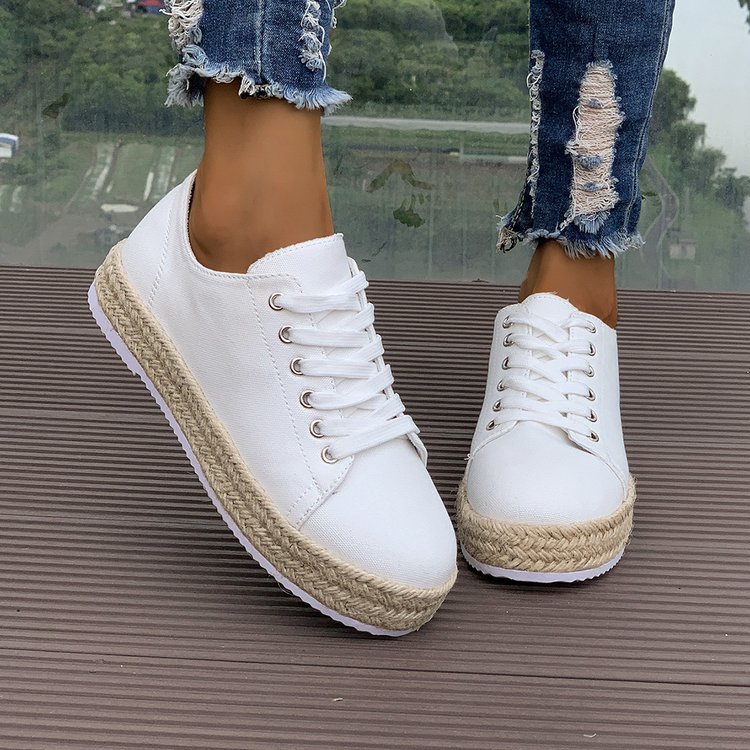 Chic Platform Sneakers Valentina Lo Bello Women’s Flats