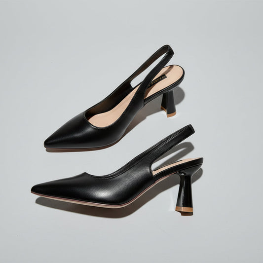 Eleganti décolleté a punta in stile retrò di Valentina Lo Bello