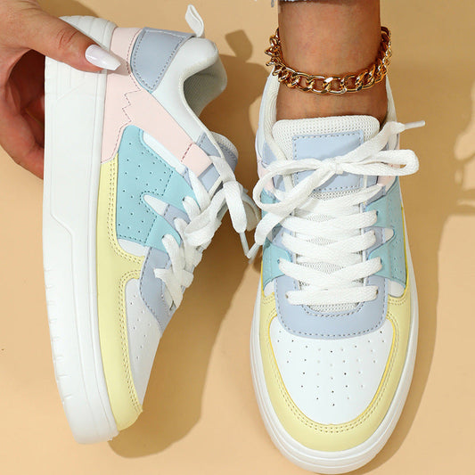 Sneakers con plateau color block Valentina Lo Bello