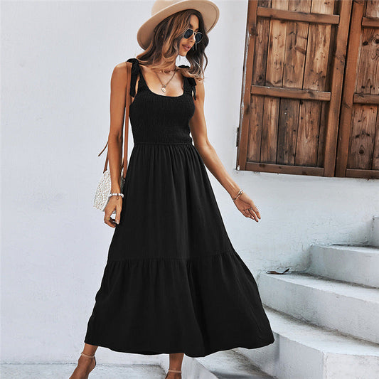 Elegante abito estivo a trapezio di Valentina Lo Bello