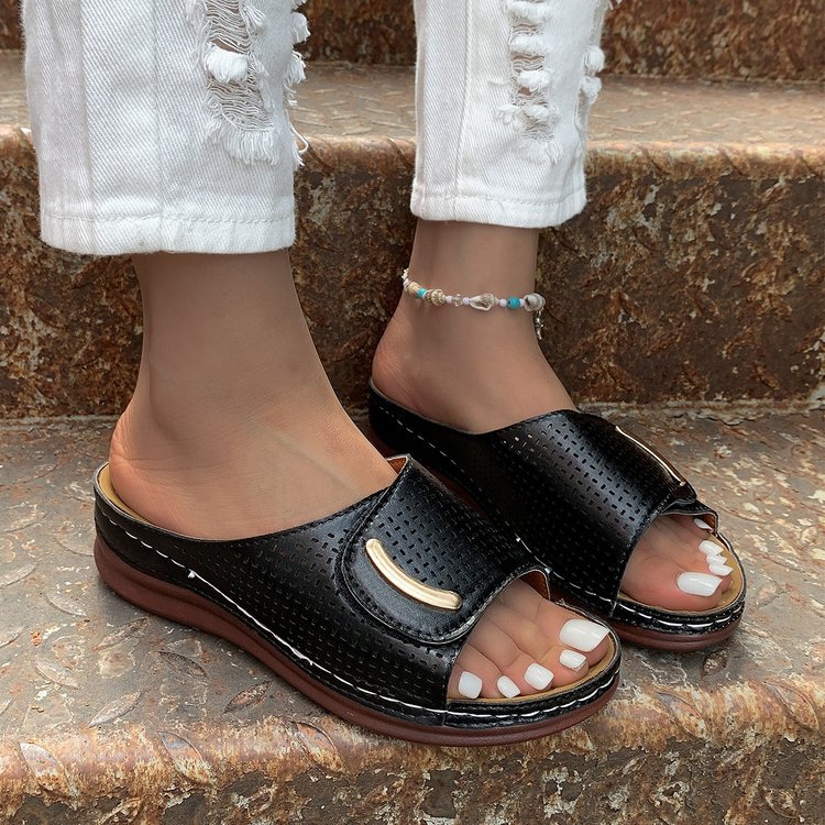 Sandali con plateau cavo Valentina Lo Bello da donna