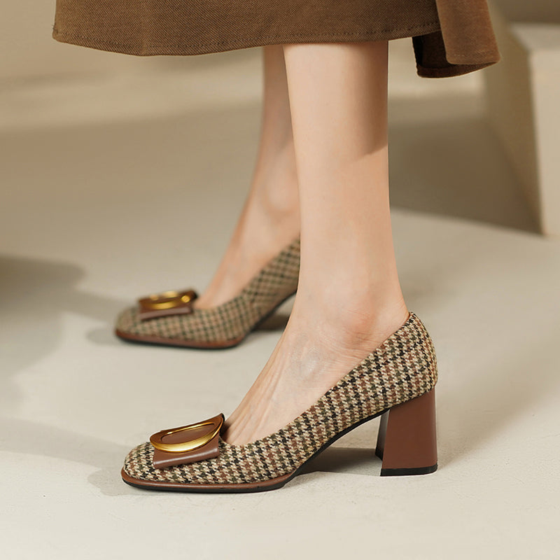 Chic Bow Metal Heels by Valentina Lo Bello