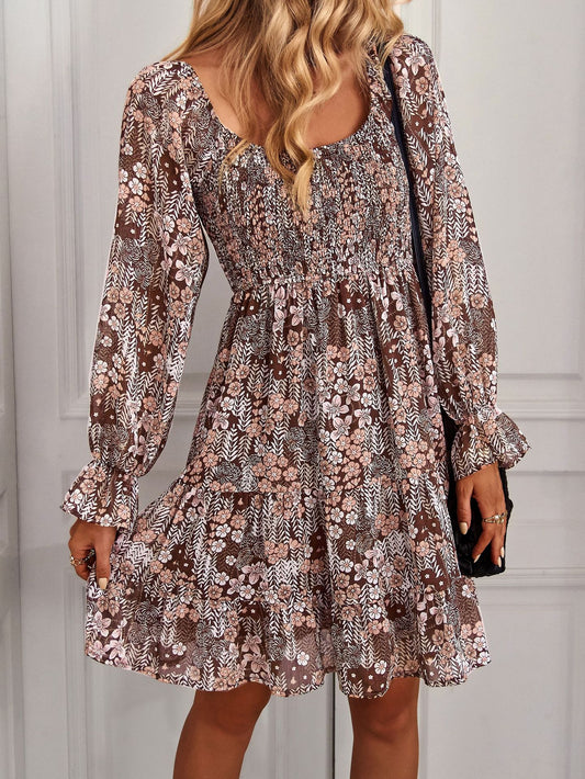 Abito boho con stampa floreale di Valentina Lo Bello