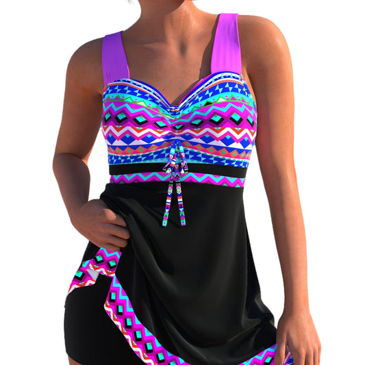 Elegante bikini con spacco laterale per taglie forti di Valentina Lo Bello