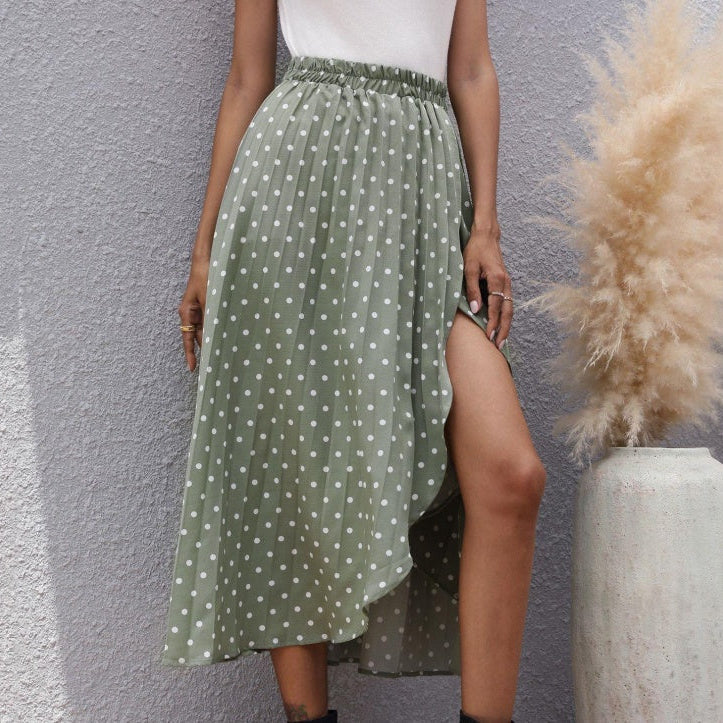 Gonna a pois in chiffon di Valentina Lo Bello ispirata a Pinterest