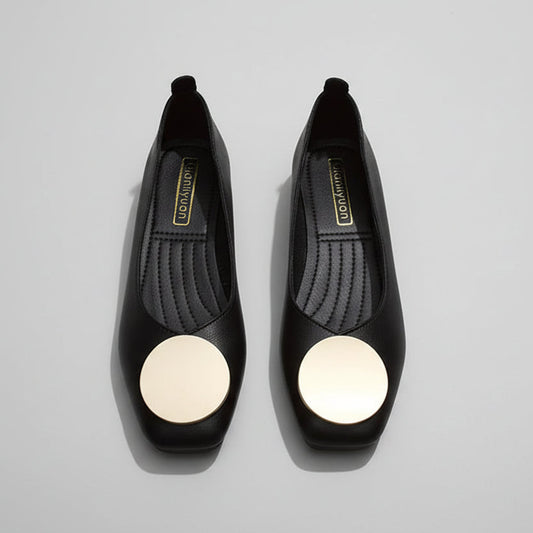 Eleganti ballerine Mary Jane con tacco medio di Valentina Lo Bello