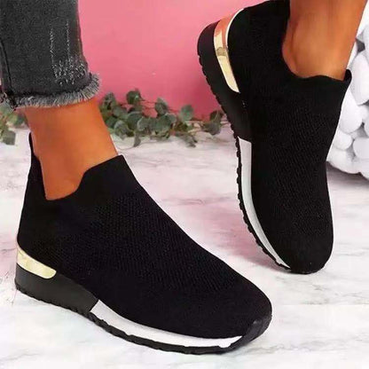Chic Mesh Slip-On Sneakers by Valentina Lo Bello