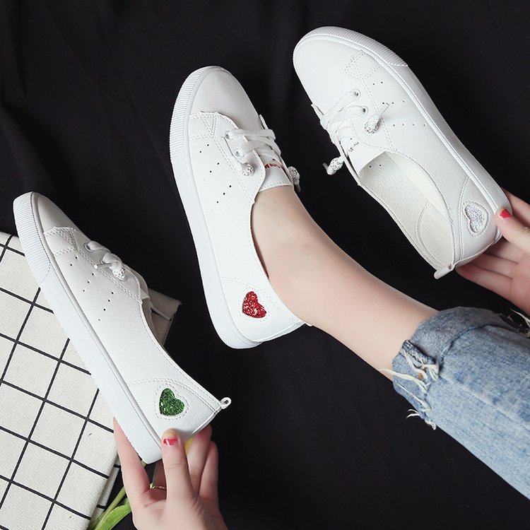 Chic Heart Slip-On Sneakers by Valentina Lo Bello