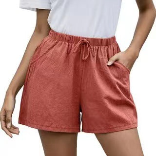 Effortless Linen Shorts Valentina Lo Bello Women's Wide Leg