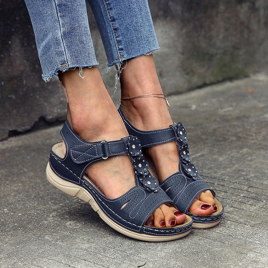 Pinterest-Inspired Floral Sandals by Valentina Lo Bello