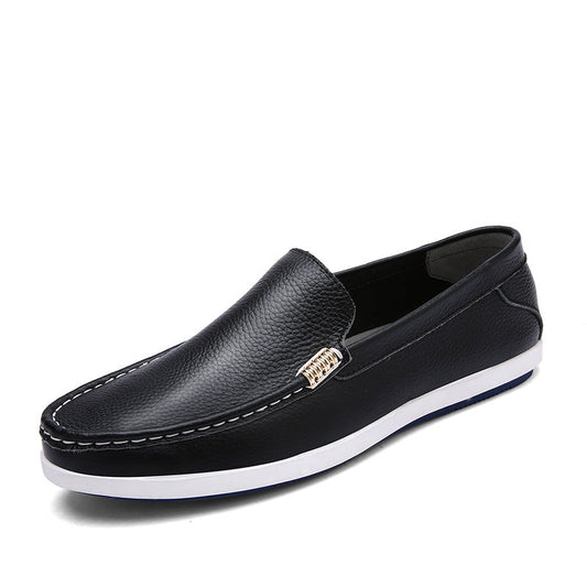 Mocassini in pelle traspirante Valentina Lo Bello Scarpe da uomo