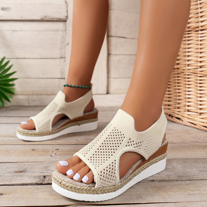 Breathable Wedge Sandals by Valentina Lo Bello