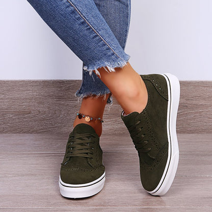Everyday Comfort Valentina Lo Bello Canvas Flat Sneakers