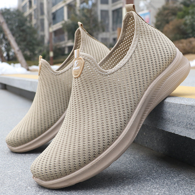Breathable Valentina Lo Bello Men's Flyknit Sneakers
