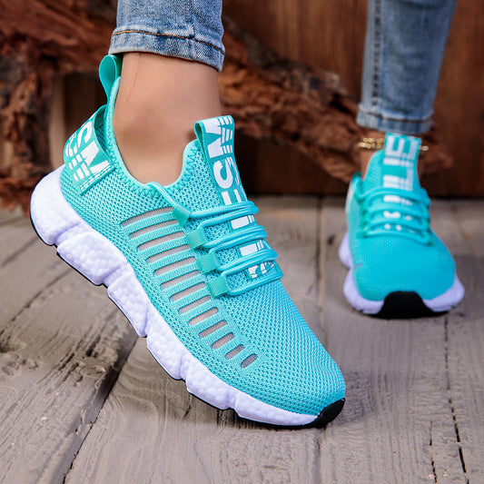 Breathable Mesh Valentina Lo Bello Casual Running Sneakers