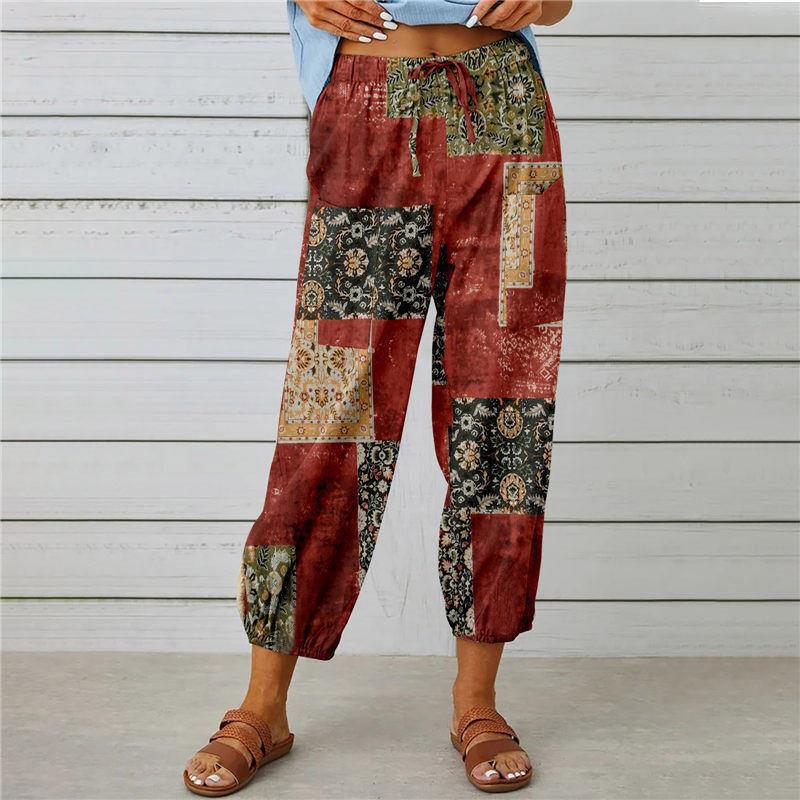 Boho Floral Valentina Lo Bello Everyday Jumpsuit Pants