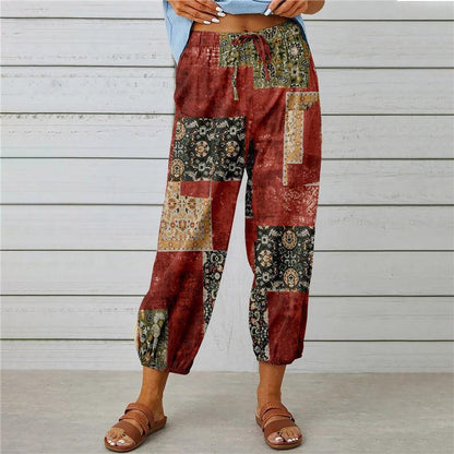 Boho Floral Valentina Lo Bello Everyday Jumpsuit Pants