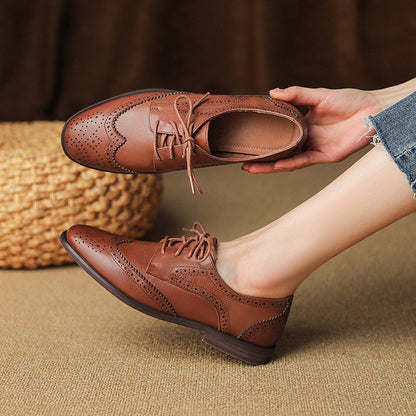Classic British Lace-Up Shoes by Valentina Lo Bello
