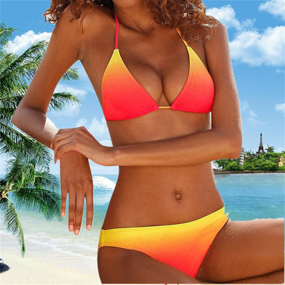 Bikini sfumato Valentina Lo Bello, costume da bagno ispirato a Pinterest
