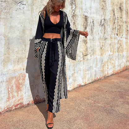 Pantaloni harem con stampa boho di Valentina Lo Bello