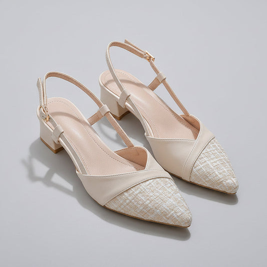 Eleganti sandali con tacco a punta Valentina Lo Bello