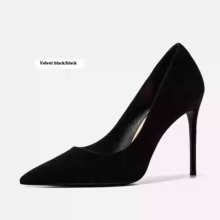 Eleganti décolleté in pelle con tacco a spillo Valentina Lo Bello