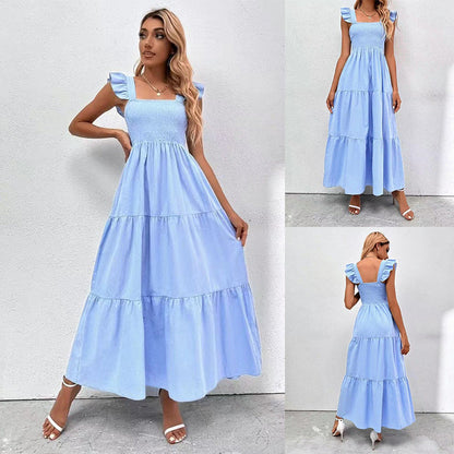Chic Ruffle Maxi Dress by Valentina Lo Bello