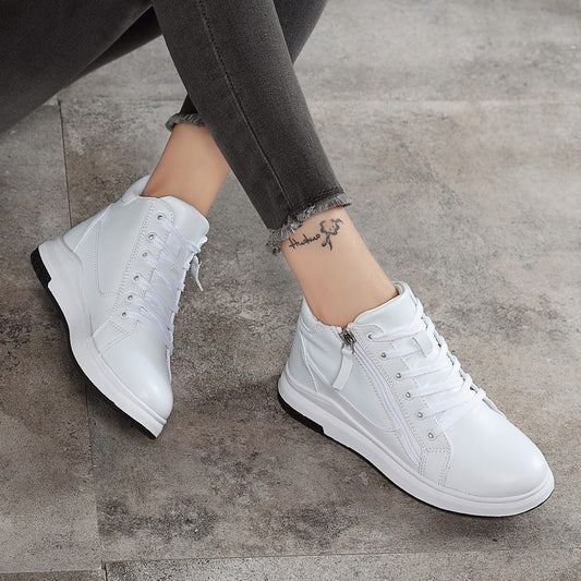 Sneakers in pelle eleganti Valentina Lo Bello Board Shoes