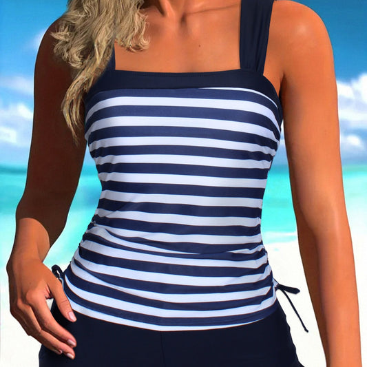 Boxer bikini a righe taglie forti di Valentina Lo Bello