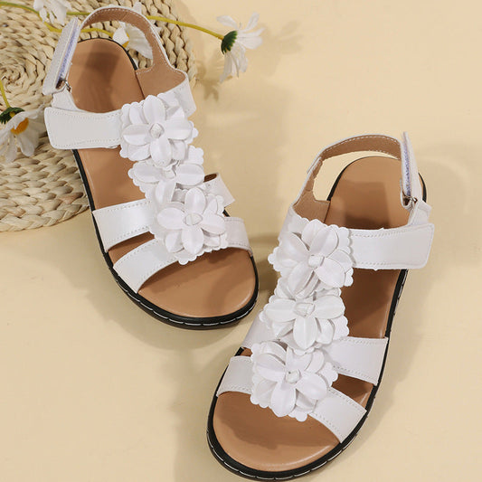 Sandali con zeppa Floral Comfort Valentina Lo Bello