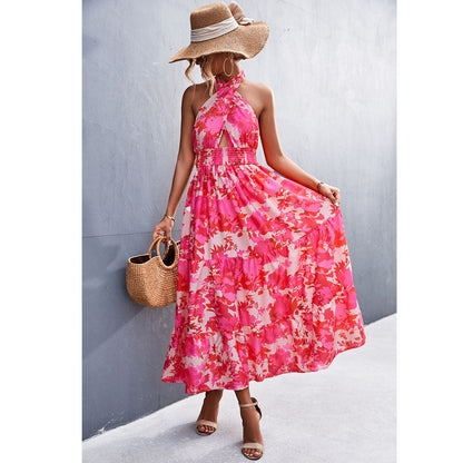Chic Halter Backless Dress by Valentina Lo Bello