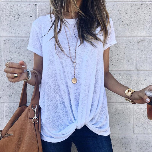 Chic Crossover Valentina Lo Bello Summer Blouse