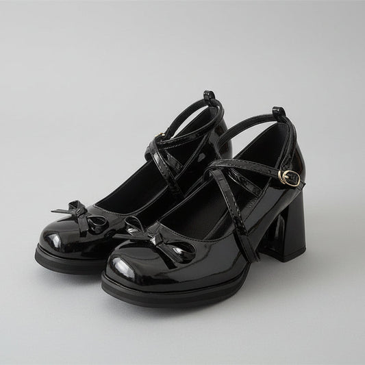 Eleganti scarpe Mary Jane con fiocco di Valentina Lo Bello