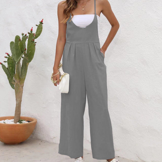 Elegante tuta casual in misto lino di Valentina Lo Bello