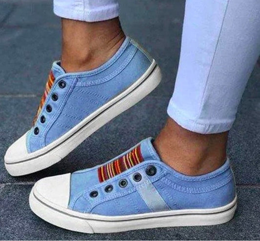 Sneakers in tela senza lacci di Valentina Lo Bello ispirate a Pinterest