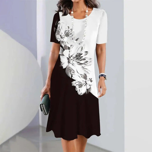 Chic Plus Size Summer Dress by Valentina Lo Bello