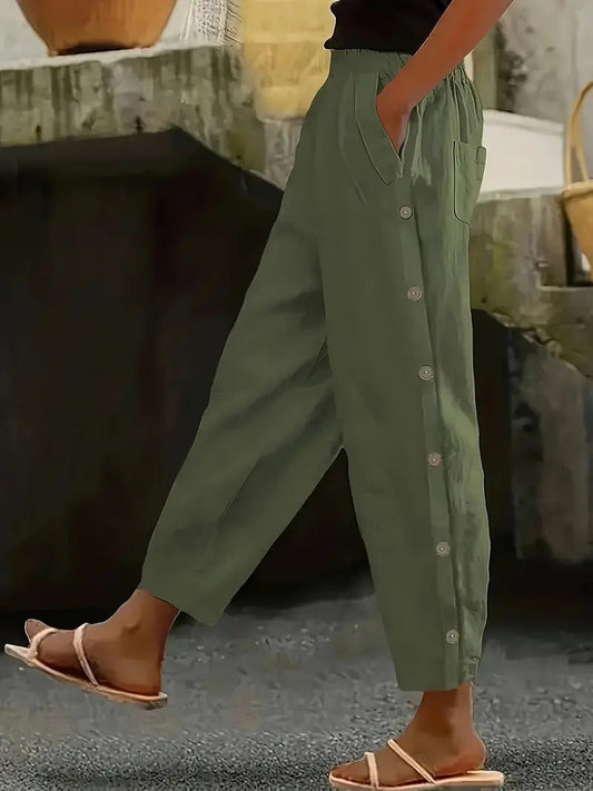 Versatili pantaloni cropped di Valentina Lo Bello