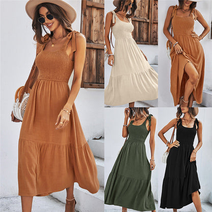 Chic Summer A-Line Dress by Valentina Lo Bello