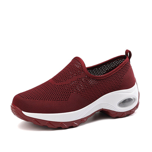 Sneakers slip-on traspiranti in mesh Valentina Lo Bello da donna