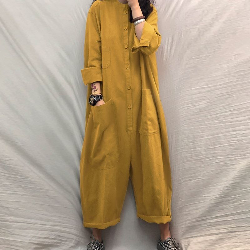 Relaxed Multi Pocket Jumpsuit by Valentina Lo Bello