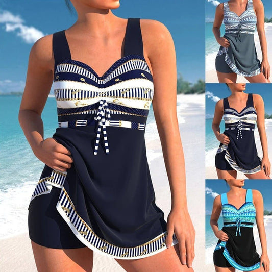 Chic Plus Size Split Skirt Bikini by Valentina Lo Bello