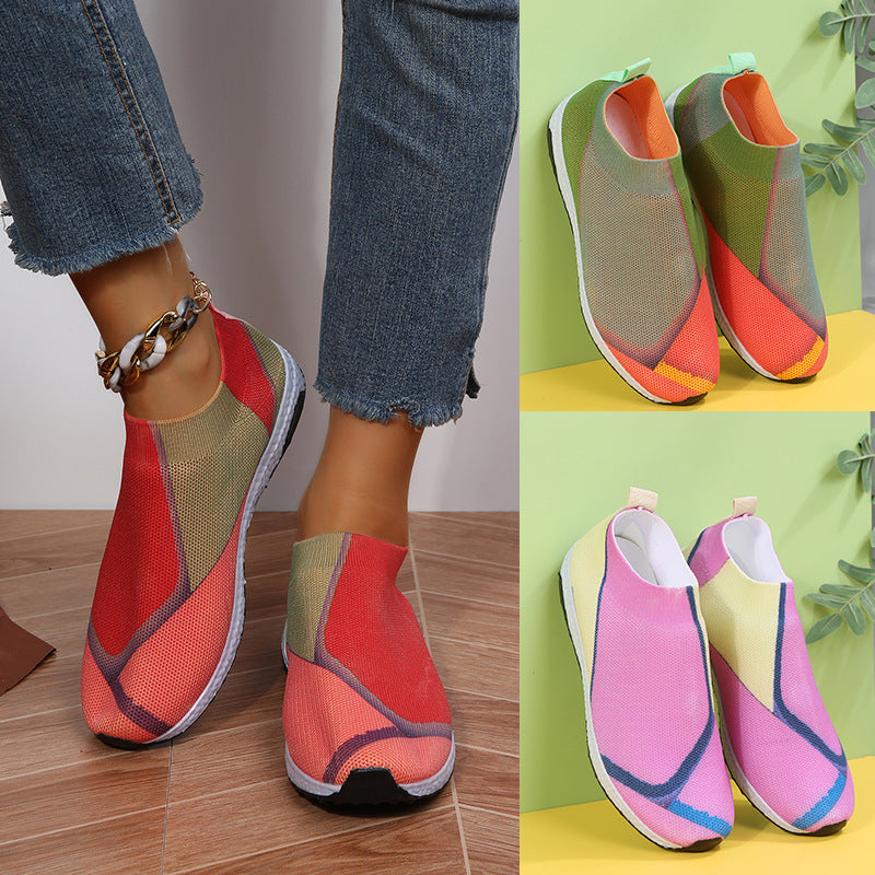 Sneakers in mesh color block di Valentina Lo Bello