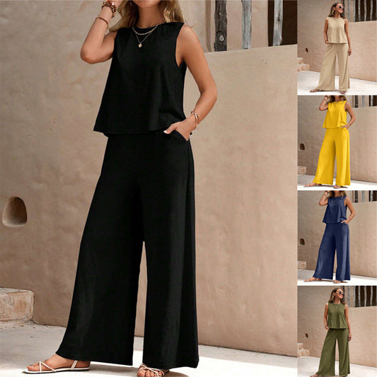 Elegant Loose Cotton Set by Valentina Lo Bello