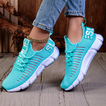 Sneakers da corsa casual Valentina Lo Bello in mesh traspirante